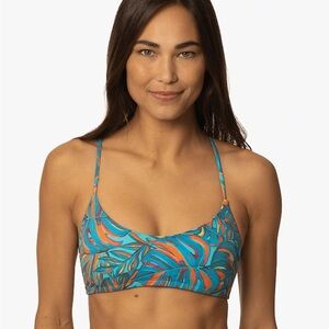 {JOLYN} Lanikea Paradise Print Bikini Top S